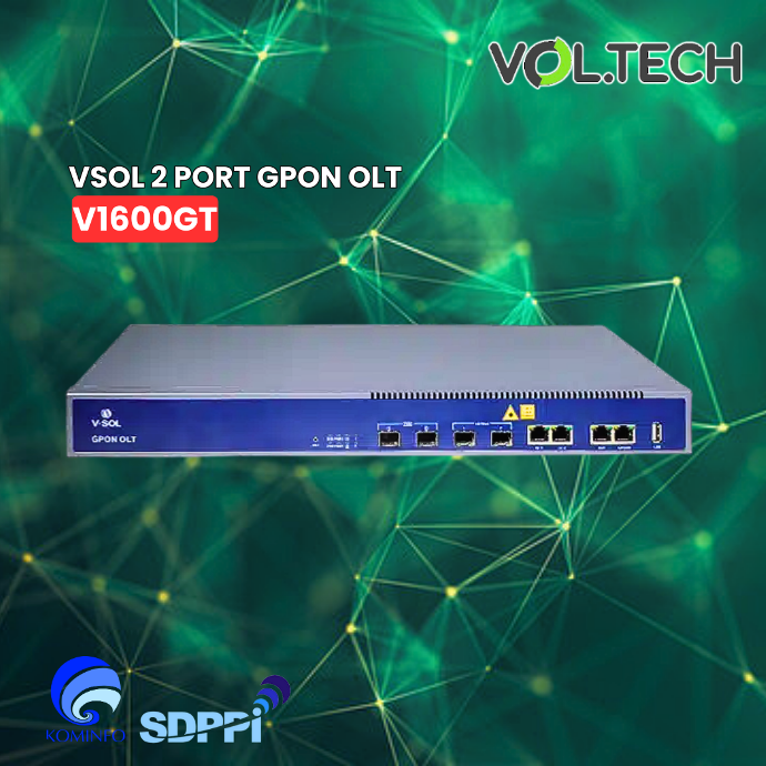 V1600GT 2 PON Ports GPON OLT