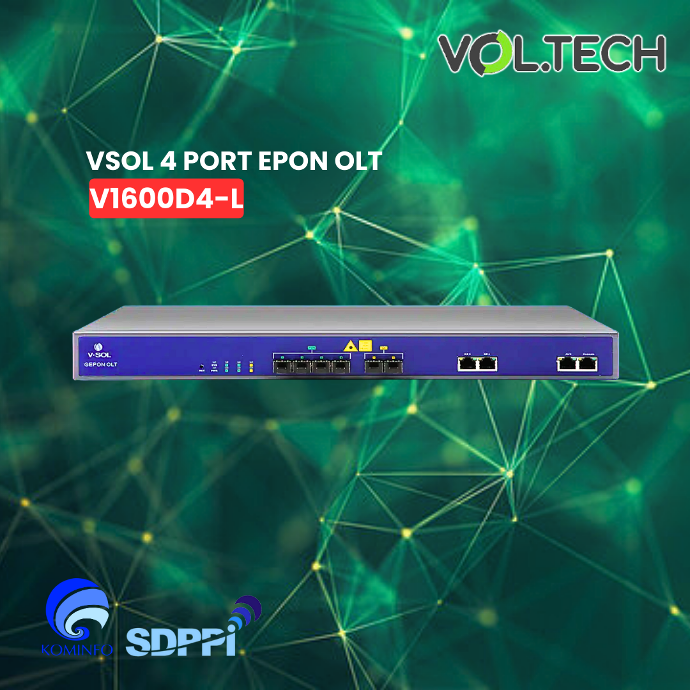 V1600D4-L 4 Port EPON OLT